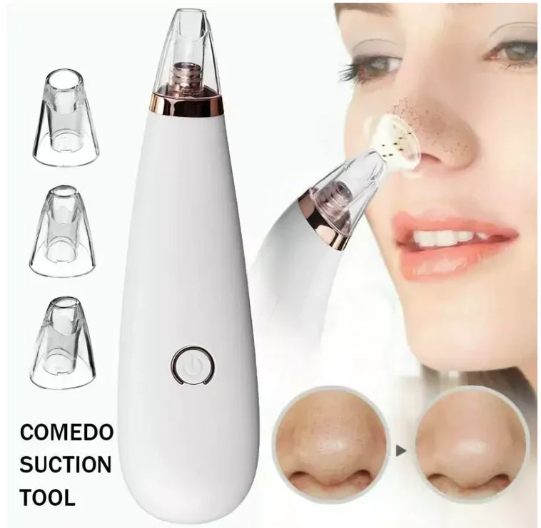 5 in 1 Electric Blackhead Acne Oil Remover Vacuum Suction Face Pore Cleaner Machine