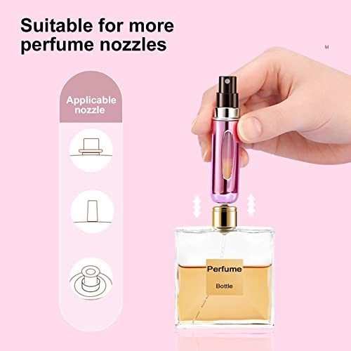 New Mini Refillable Perfume Bottle For Travel, Perfume Atomizer Bottle, Refillable Perfume Bottle