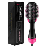 Hot Air Brush Multi-Function Hair Dryer Straightener