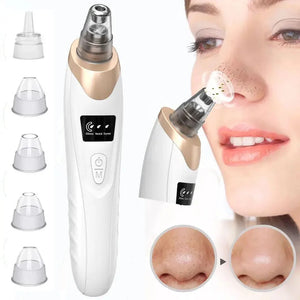 5 in 1 Electric Blackhead Acne Oil Remover Vacuum Suction Face Pore Cleaner Machine